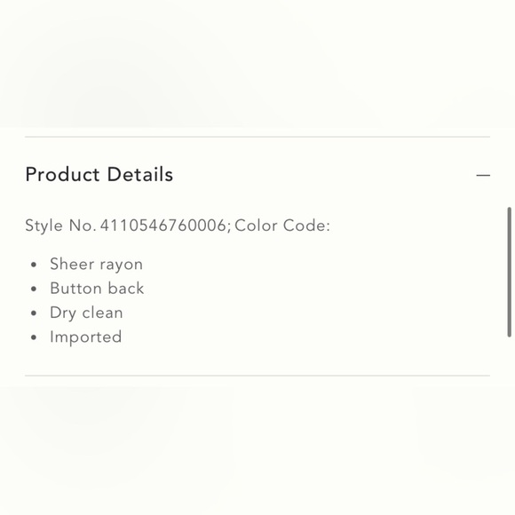 NE QUITTEZ PAS by ANTHROPOLOGIE NWOT Tiered Chiffon Blouse - Picture 8 of 8